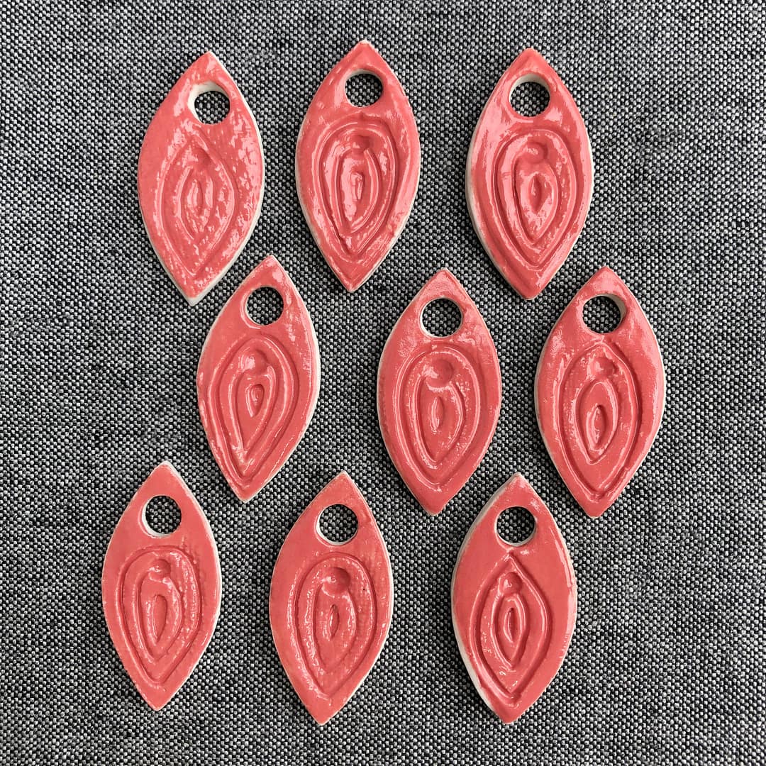 Pendentif Vulve Corail Jouissance – Image 6
